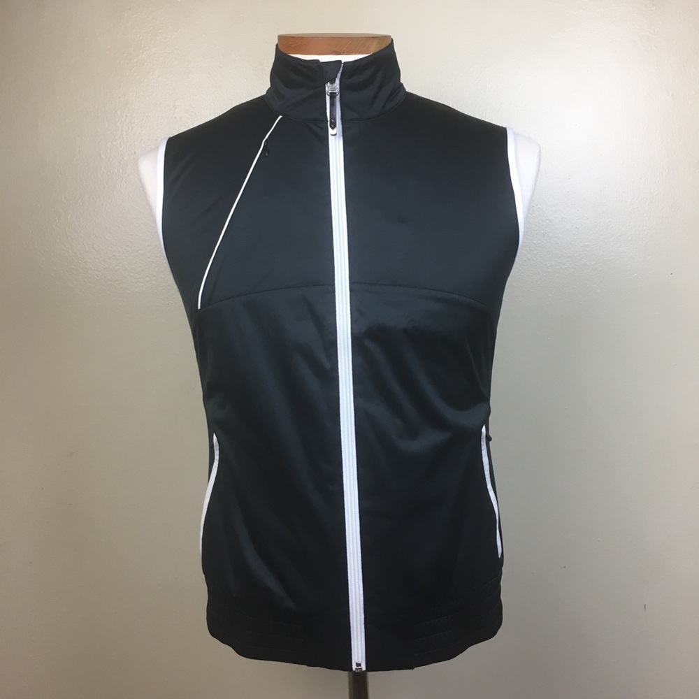 Callaway Opti-Dri Full Zip Golf Vest in Black